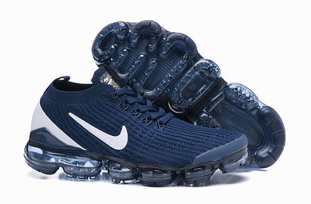 Nike Air Vapormax 2019 Shoes Navy White - Click Image to Close